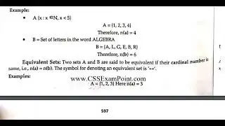 SET AND SET THEORY CARVAN BOOK FOR PPSC SPSC FPSC CSS PMS PCS