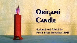 Origami Candle