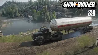 Abandoned Oil Tank Season 10 SnowRunner