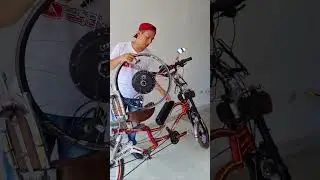 Convertir bicicleta normal en eléctrica..#diy #bicicleta #ebike #bicicletaelectrica #Nice #beautiful