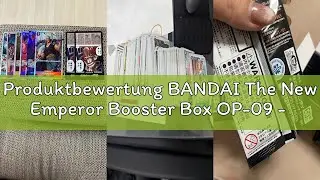 Produktbewertung BANDAI The New Emperor Booster Box OP-09 - One Piece Card Game - JP
