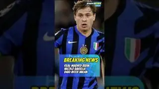 Real Madrid incar Nicolo Barella #football #short #shorts #beritaterkini #realmadrid