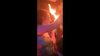 DIRTY WEEKEND play Light My Fire and Lead Singer MAISIE HOPKINS is on fire