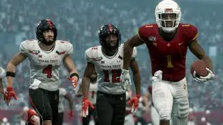 NCAA Football 20 - Iowa State vs Texas Tech (College Football Mod 20 Version 1.1 - Madden 20)