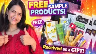 FREE Beauty Products 😍 | Be Beautiful Gift Box Unboxing | Honest First Impression ✨ @BebeautifulIn 