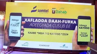 Shirkadda SOMTEL oo soo bandhigtay Adeegyadda Kaabe iyo Kaydso.