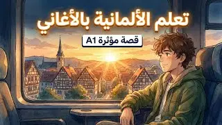 أغنية ألمانية تلامس قلب كل مغترب 💔🇩🇪 | تعلم الألمانية A1-A2 (مترجمة بالكامل)