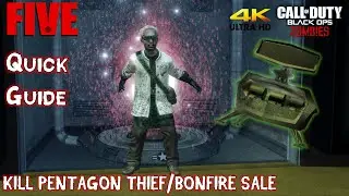 FIVE Guides: 'How to Kill the Pentagon Thief and Obtain a Bonfire Sale Power Up' (4K)