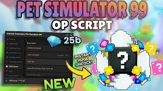 [🍀NEW] Pet Simulator 99 Script (NO KEY) | Auto Farm, Auto Diamond, Auto Rank & More