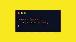 Solidity SIMPLE COUNTER PROGRAM! 👨‍💻 #shorts