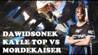 DAWIDSONEK - Kayle top vs new Mordekaiser | Challenger EUW 900LP