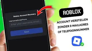 Hoe je een verloren Roblox-account kunt herstellen zonder e-mailadres of telefoonnumme nieuwe update