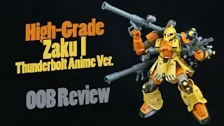 728 - HGTB Zaku I [Gundam Thunderbolt Anime Ver.] (OOB Review)
