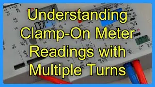 Understanding Clamp-On Meter Readings with Multiple Turns