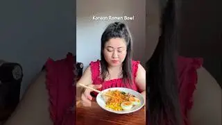 Korean Ramen Bowl😋kune kune bhal pai khai? #ytshorts #ashortaday #koreanramen #assam