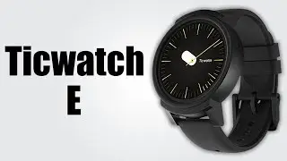 Ticwatch E - Compatible with Android and iOS / Anti-scratch glass / IP67 water resistance