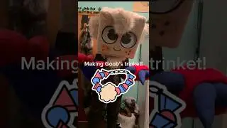 Making Goob&rsquo;s trinket! #furry #fursuit #goob #cosplay #dandysworld #craft #dandysworldroblox #fyp