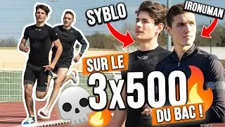 Je repasse le 3x500 du BAC : &ccedil;a fait TR&Egrave;S TR&Egrave;S mal ☠️ (feat Syblo)