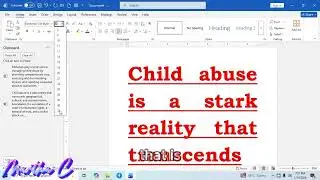 Formatting text in Microsoft word.@computerfiles @microsoftword