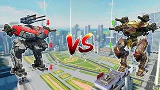 WR🔥 Luchador[Nerf] VS Heimdall[Buff] Weapon Comparison |WAR ROBOTS|