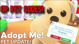 NEW *WORKING* PET CODES Roblox Adopt Me!