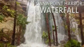 Dana Point Harbor Seasonal Waterfall