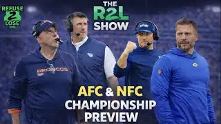AFC & NFC Championship Preview + Predictions | NFL Coaching Hires Reaction | R2L Show 📱