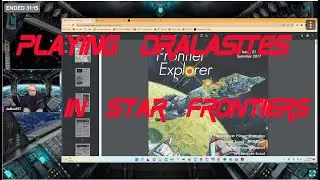 Playing a Dralasite in Star Frontiers