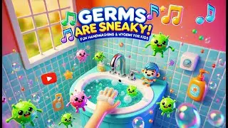 Germs Are Sneaky! | Fun Handwashing & Hygiene Song for Kids