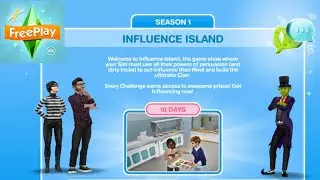 Simsfreeplay - Influence Island Season - 1 Walkthrough | School Update |