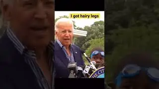 Biden hairy legs