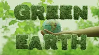 Grass Typography: Premiere Pro template