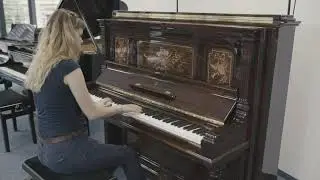 Steinway & Sons Klavier, Modell I 138 cm, Intarsien, Palisander, wundersch&ouml;n
