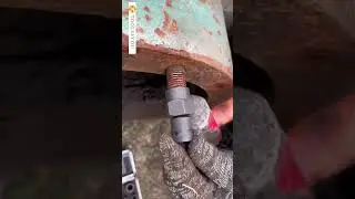 Remove rusty studs