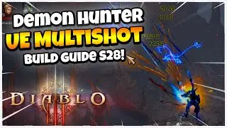Diablo 3 UE Multishot Demon Hunter Build Guide Season 28!
