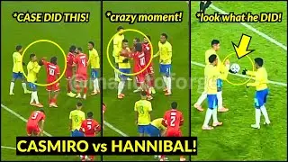 Casemiro DID THIS to Hannibal Mejbri before Estevao&rsquo;s penalty in Brazil vs Tunisia last night