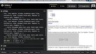 HTML 5 Semantic Elements