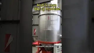 Automatic Mobile Corn Drying Machine & Hot -Selling Mobile Maize Dryer #corn #agriculturalmachinery