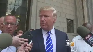 Trump Reports For Jury Duty
