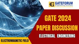 GATE 2024 Exam Detailed Solution I Electromagnetic Field I Electrical Engineering