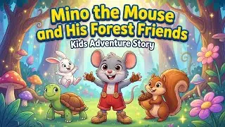 Mino the Mouse and His Forest Friends  |  Kids Adventure Story In English