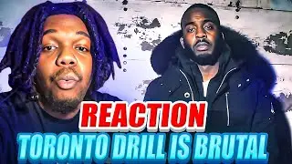 *NEW* AMERICAN REACTS TO TORONTO DRILL🇨🇦| Toronto Drill is Brutal REACTION!