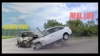 Авария на реальных событиях в BeamNG.drive #4