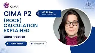 Практика экзамена CIMA P2: объяснение расчета доходности вложенного капитала (ROCE)