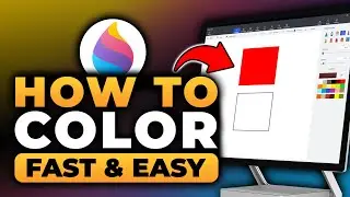 How To Color in Paint 3D (BEST FULL GUIDE) | FAST & EASY | NO Yapping, To The Point | Paint 3D Color