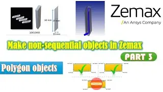 Make non-squential objects in Zemax | opticstudio POB files (Part 3)