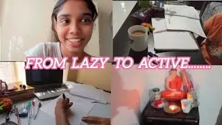  🦥😪 Lazy  වෙලා ඉන්න හිතුනත්… මම නැගිට්ටා  study vlog 📚🎀💝