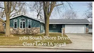 Home for Sale 1708 South Shore Drive Clear Lake IA 50428