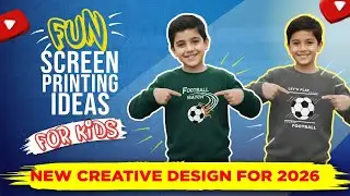 🖌️ Fun Screen Printing Ideas for Kids | New Creative Design