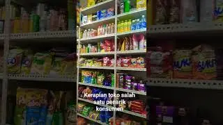 kerapian toko salah satu penarik konsumen